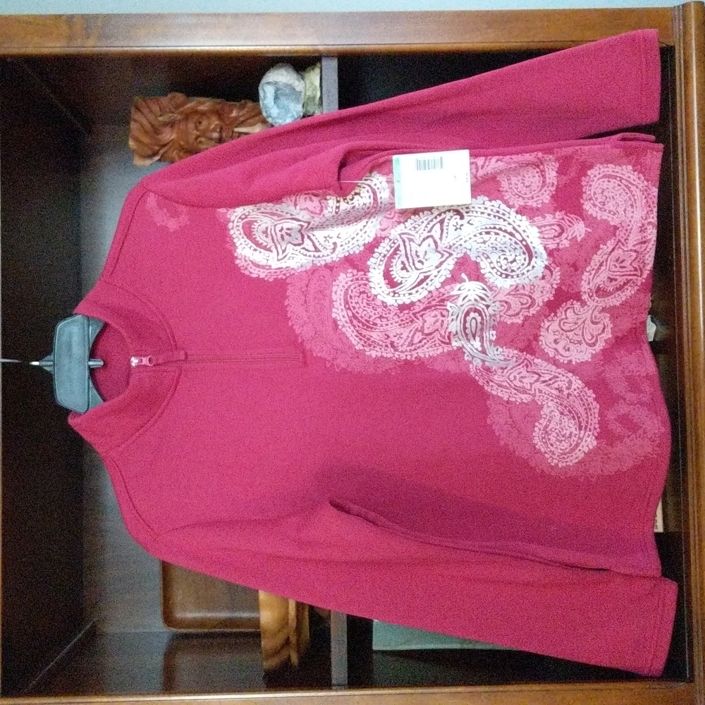 Laura Scott Fleece Sweater Size L/P